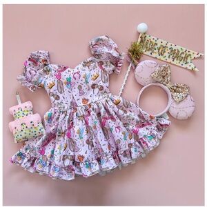Flamingo Baby Boutique - Enchanted Celebration Disney Dress